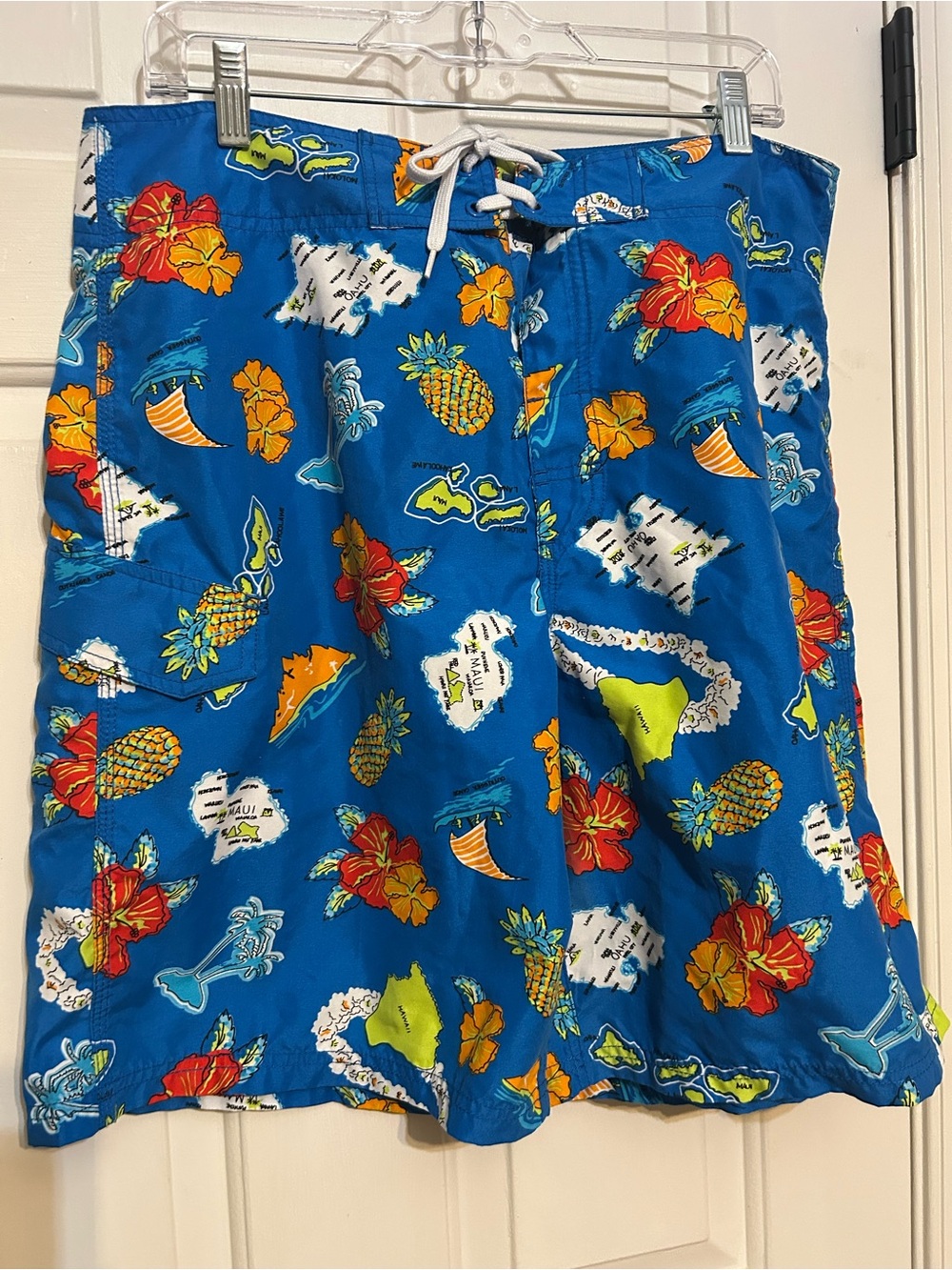 Men’s size 34 Kanu hawaiian board shorts swim trunks